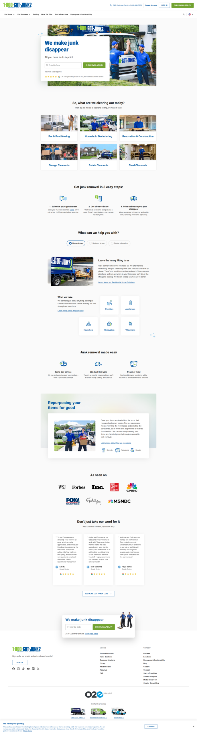 Junk Haul Pro Website